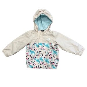 The North Face Zipline Rain Jacket Infants 18-24 Months.  NWOT